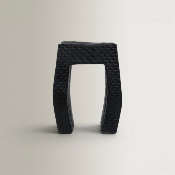 The Montano Stool - Black, 38x38x47