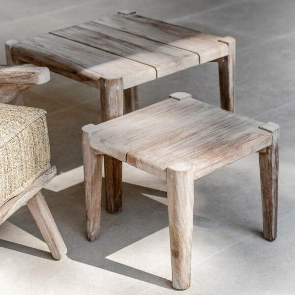 Τραπεζάκι Floor - Natural Grey, 40x40x35