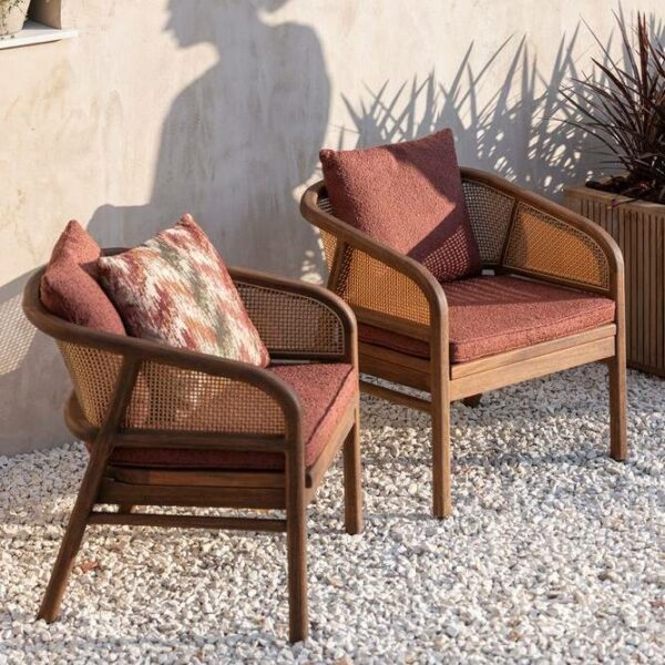 Καρέκλα Imen - Teak Emas Brown, 54x62x78