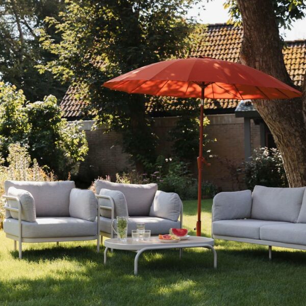 Σετ Vista - Καναπές, Πολυθρόνες και Τραπεζάκι, Μπεζ