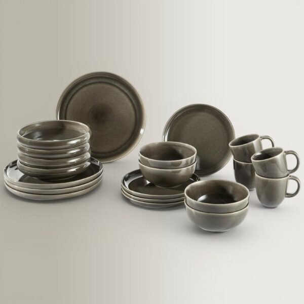 Canju Serving Set – Grey, 20pcs