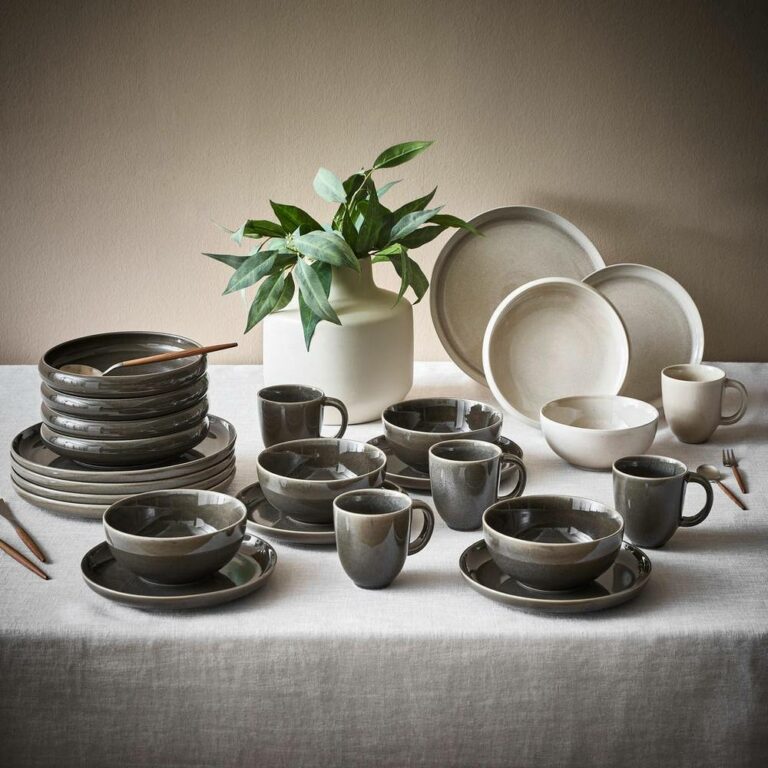 Σετ Σερβιρισματος Canju – Grey, 20τμχ