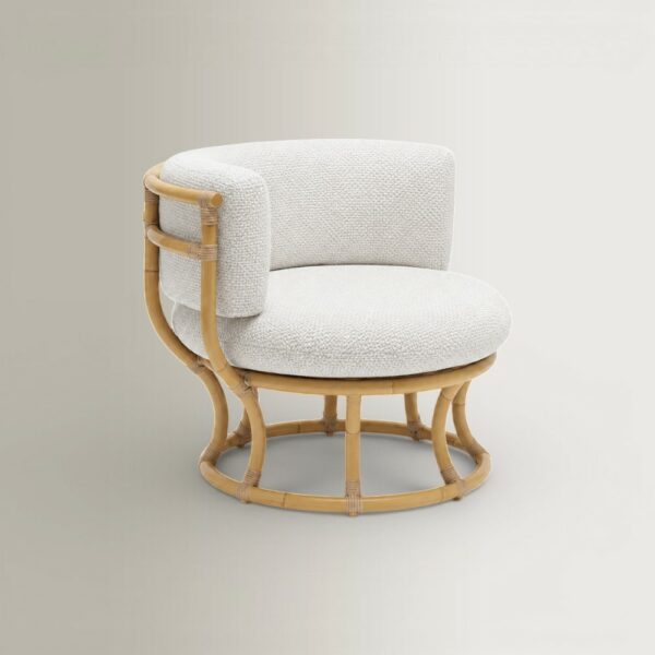 Coco Armchair - Tempotest White, 86x76x68