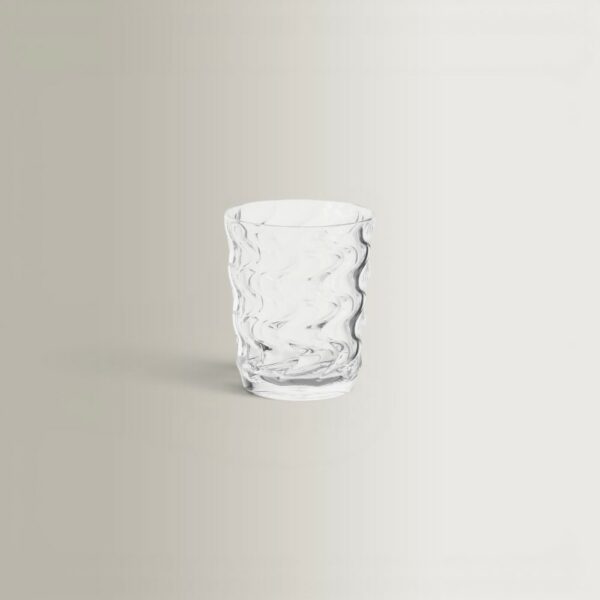 Ποτήρι Methacrylate Waved - Transparent, 8,5x10,2