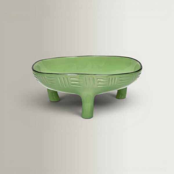 Meet The Kuti's Plate - Light Green, Ø28
