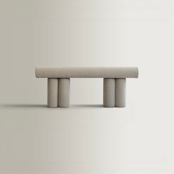 Παγκάκι HIRO - Λινό, 120x39x48.5