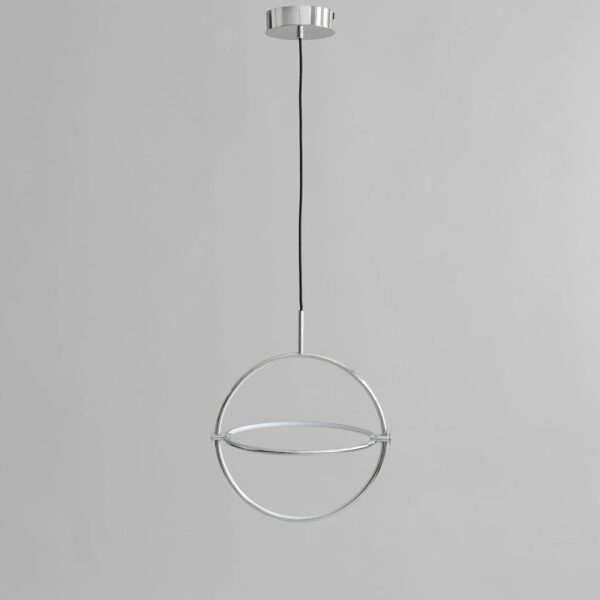 Φωτιστικό Οροφής Maru Pendant - Chrome, H51