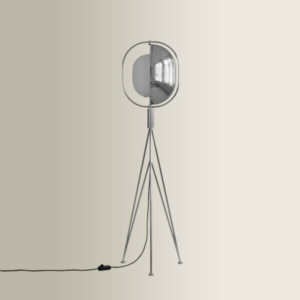 Φωτιστικό Δαπέδου Pearl - Chrome, H140