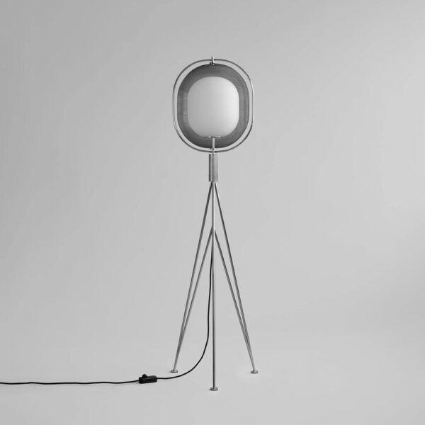Φωτιστικό Δαπέδου Pearl - Chrome, H140