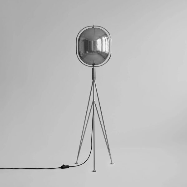 Φωτιστικό Δαπέδου Pearl - Chrome, H140