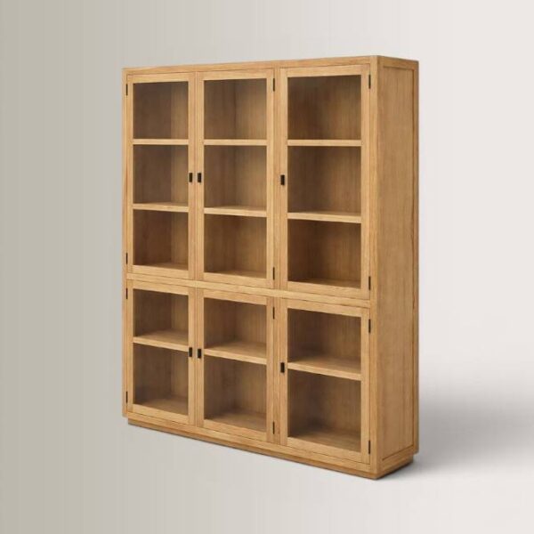 Shima Bookcase - Wooden, 175x38xH195
