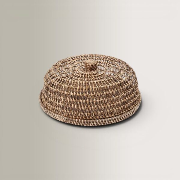 Food Cover The Rattan L - Brown, 27x27x12