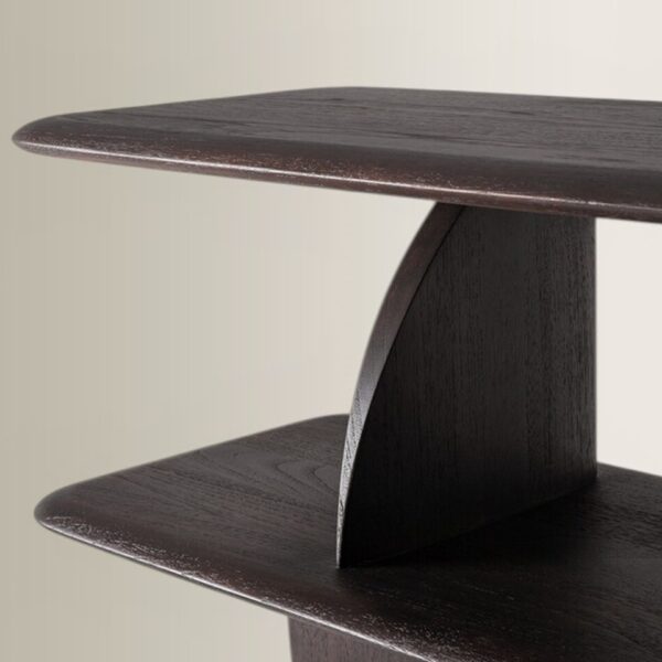 Ραφιέρα Geometric - Dark Brown