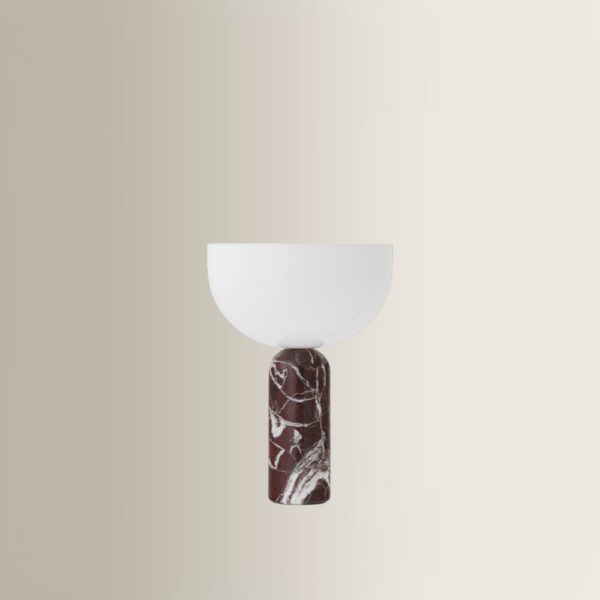 Kizu Table Lamp - Marble Rosso H35