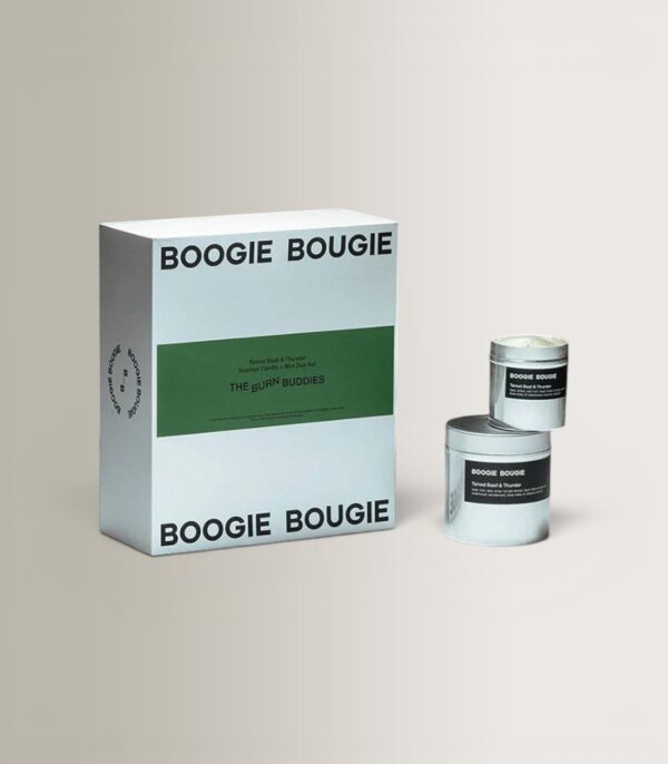 Σετ/ 2 Αρωμ. Κεριών The Burn Buddies - Tamed Basil 250g & Trunder 100g