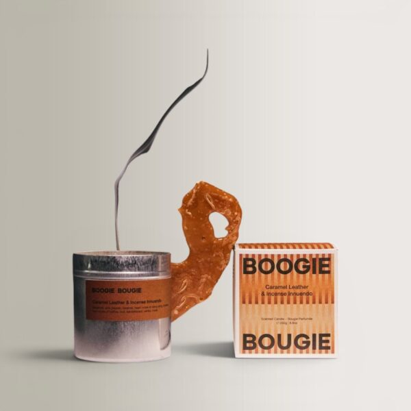 Αρωμ. Κερί - Caramel Leather & Incense Innuendo 250g