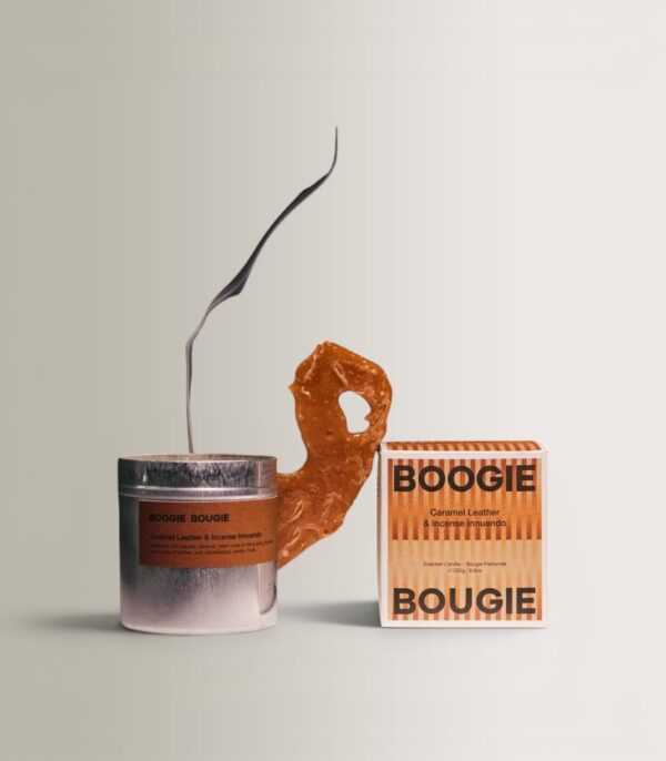 Αρωμ. Κερί - Caramel Leather & Incense Innuendo 250g