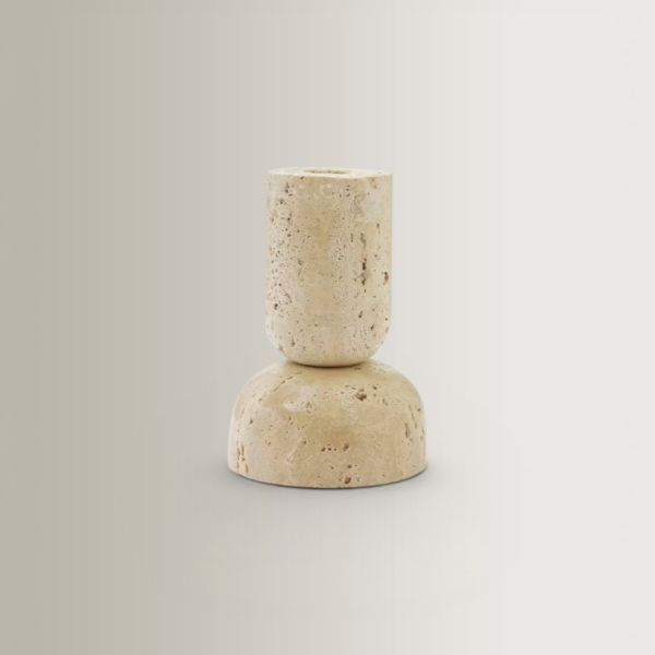 Cyrene Candle Holder - Marble