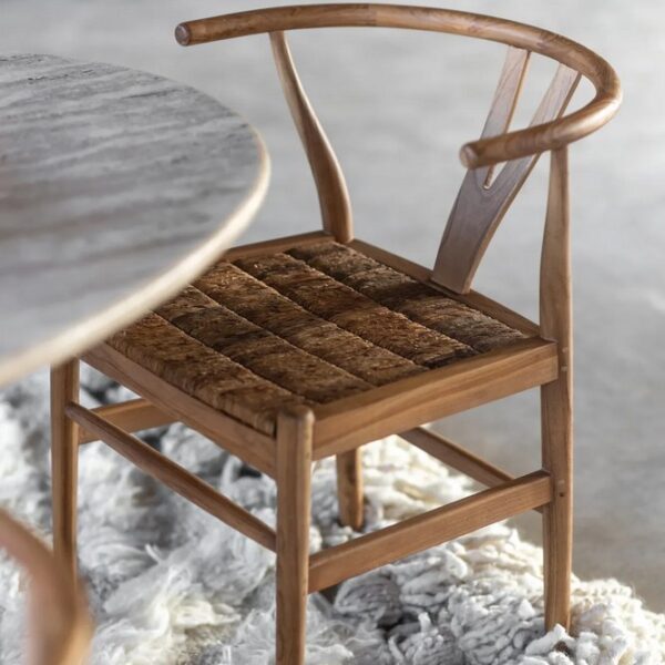 Χειροποίητη Καρέκλα Aspen Teak - 57,5x56,5x75