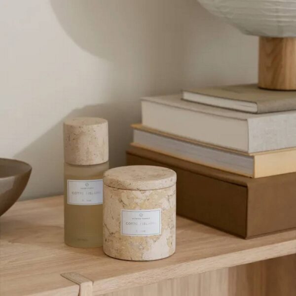 Αρωμ. Κερί Frabli S Cotton Island - Travertine