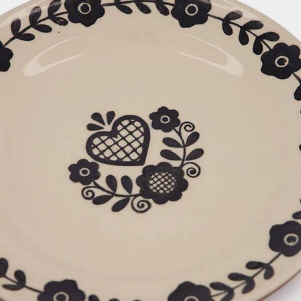 Πιάτο Φαγητού Viana - Μαύρο, Ø29,5