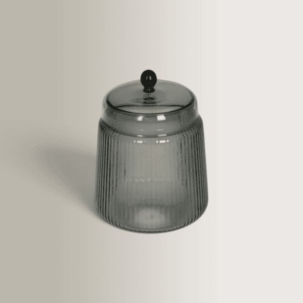 Gray Storage Jar 14cm