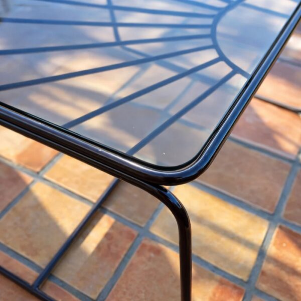 Coffee Table Eldorado με Φιμέ Γυαλί