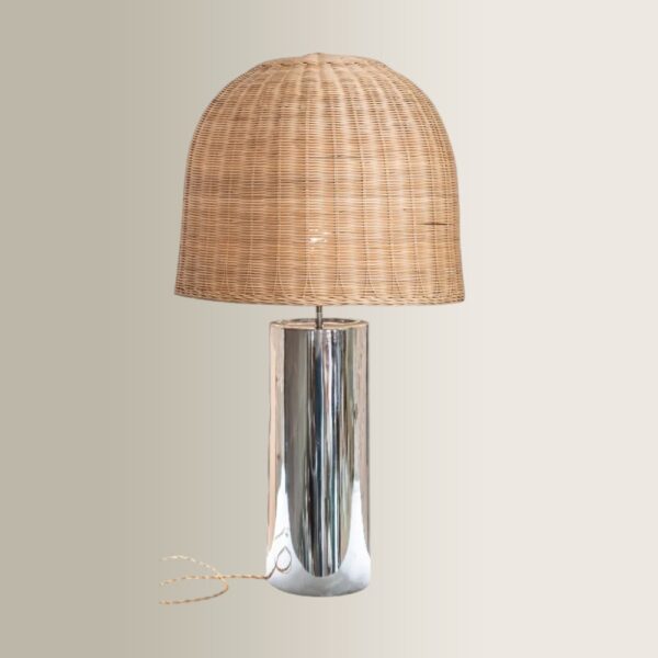 Fungo Natural/Inox Table Lamp