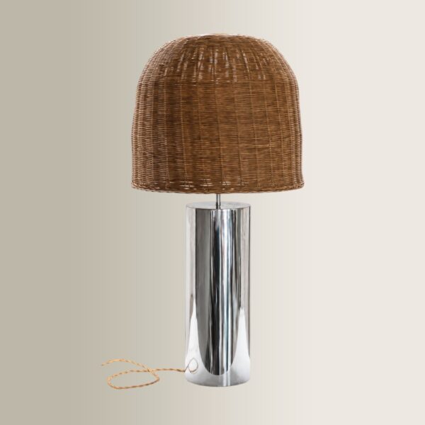 Fungo Table Lamp Brown/Inox