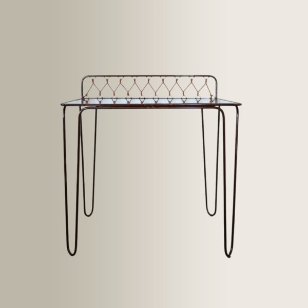 Noisette Inox Brown Desk