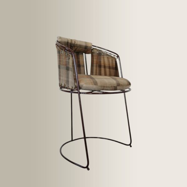 Palmer Tartan Camel Chair
