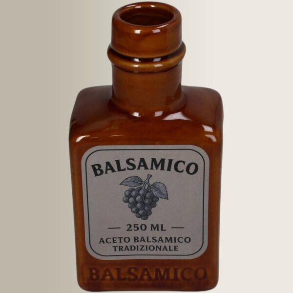 Κεραμικό Δοχείο “Balsamico” 250 ml Καφέ