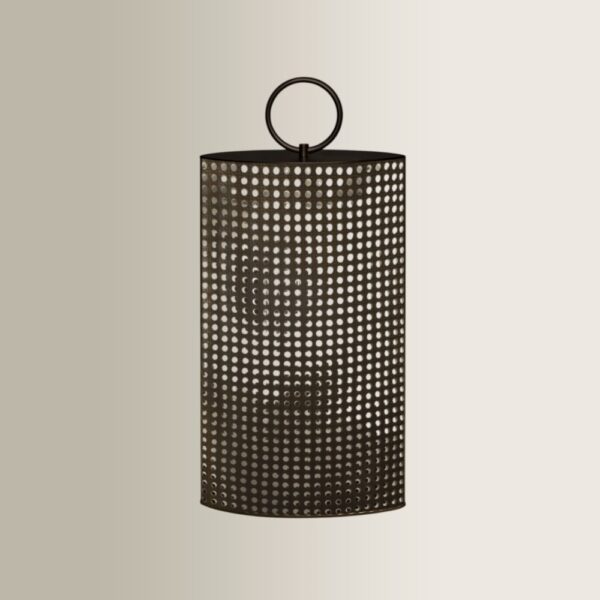 Clara Medium Portable Outdoor Light - Chocolate