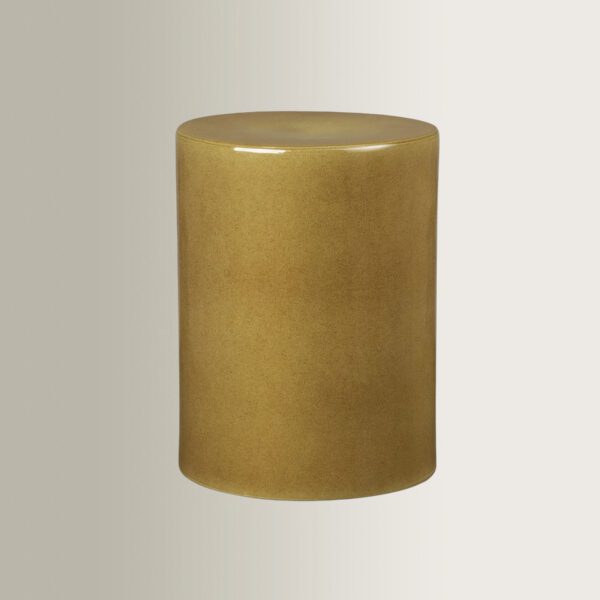 Toru Indian Tan Ceramic Stool