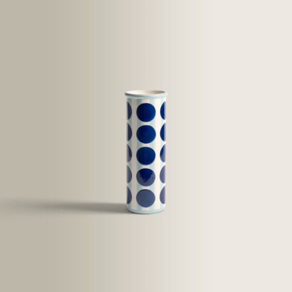Polka Dot Patch Vase