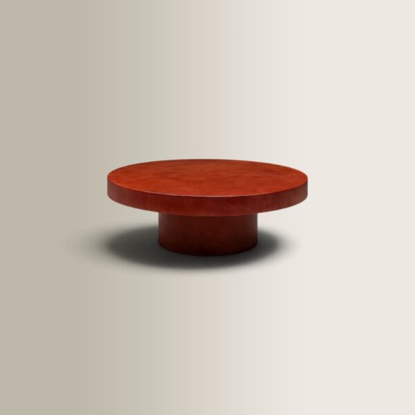 Grenade Red Matte/Lacquered Coffee Table, 120x41
