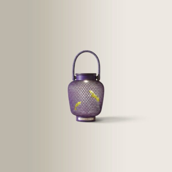 Violet Lantern Table Lamp