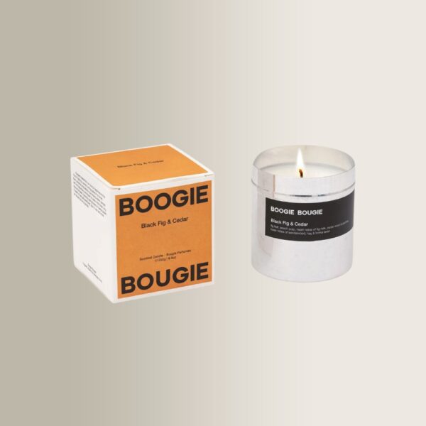 Αρωμ. Κερί Black Fig & Cedar 250gr - Chrome Edition
