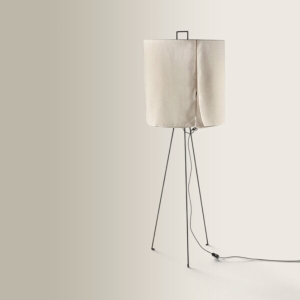 Nomad L Floor Lamp - Black/Beige
