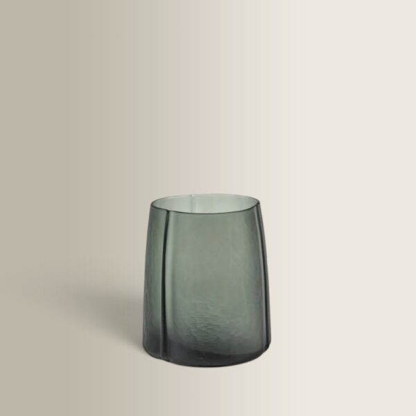 Βάζο Shapes 01- Σκούρο Γκρι, 17.5x14.6x20